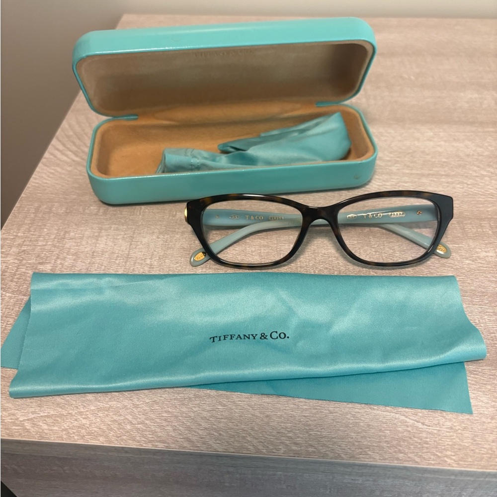 TIFFANY & CO. Tortoise Reading Glasses